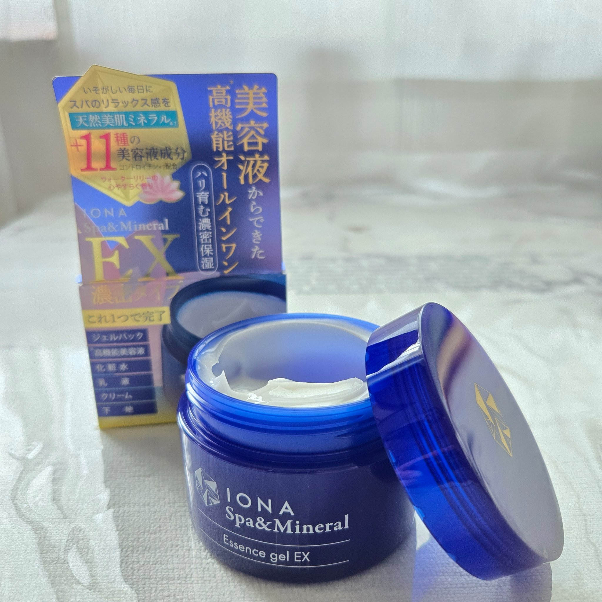 エッセンス ジェル EX/イオナ スパ＆ミネラル/オールインワン化粧品を使ったクチコミ（1枚目）