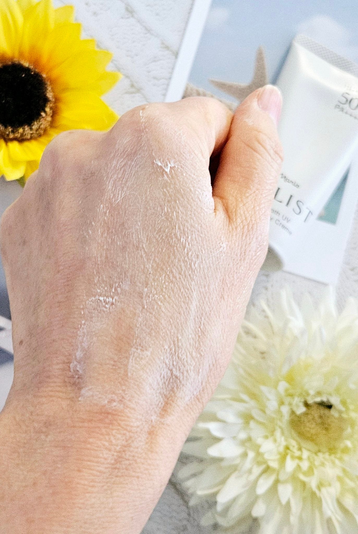 ソリスト スムースUV パウダリークリーム/ナリス化粧品/日焼け止めクリームを使ったクチコミ(4枚目)