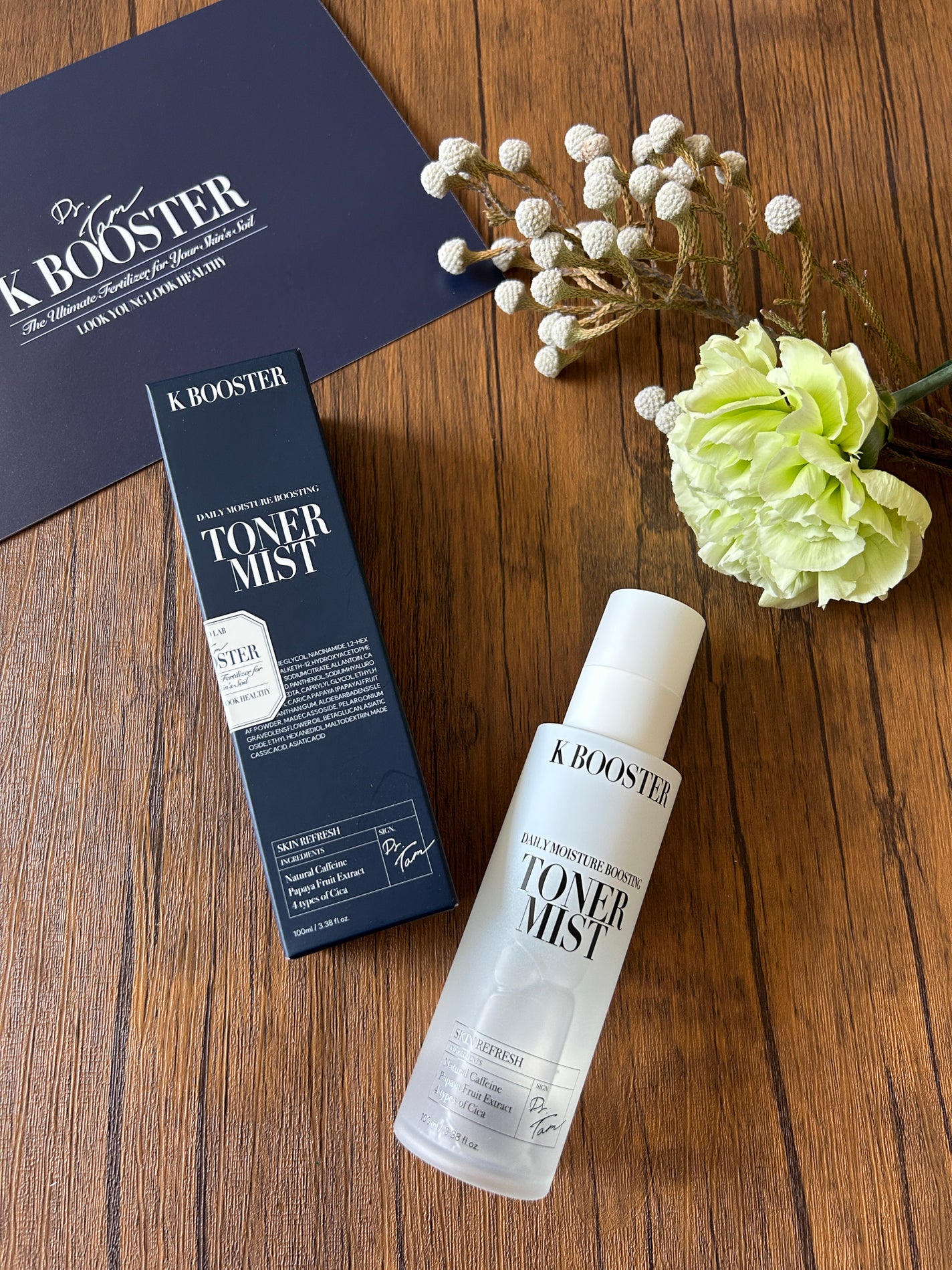 デイリーモイスチャーブースティングトナーミスト/K BOOSTER/ミスト状化粧水を使ったクチコミ(1枚目)