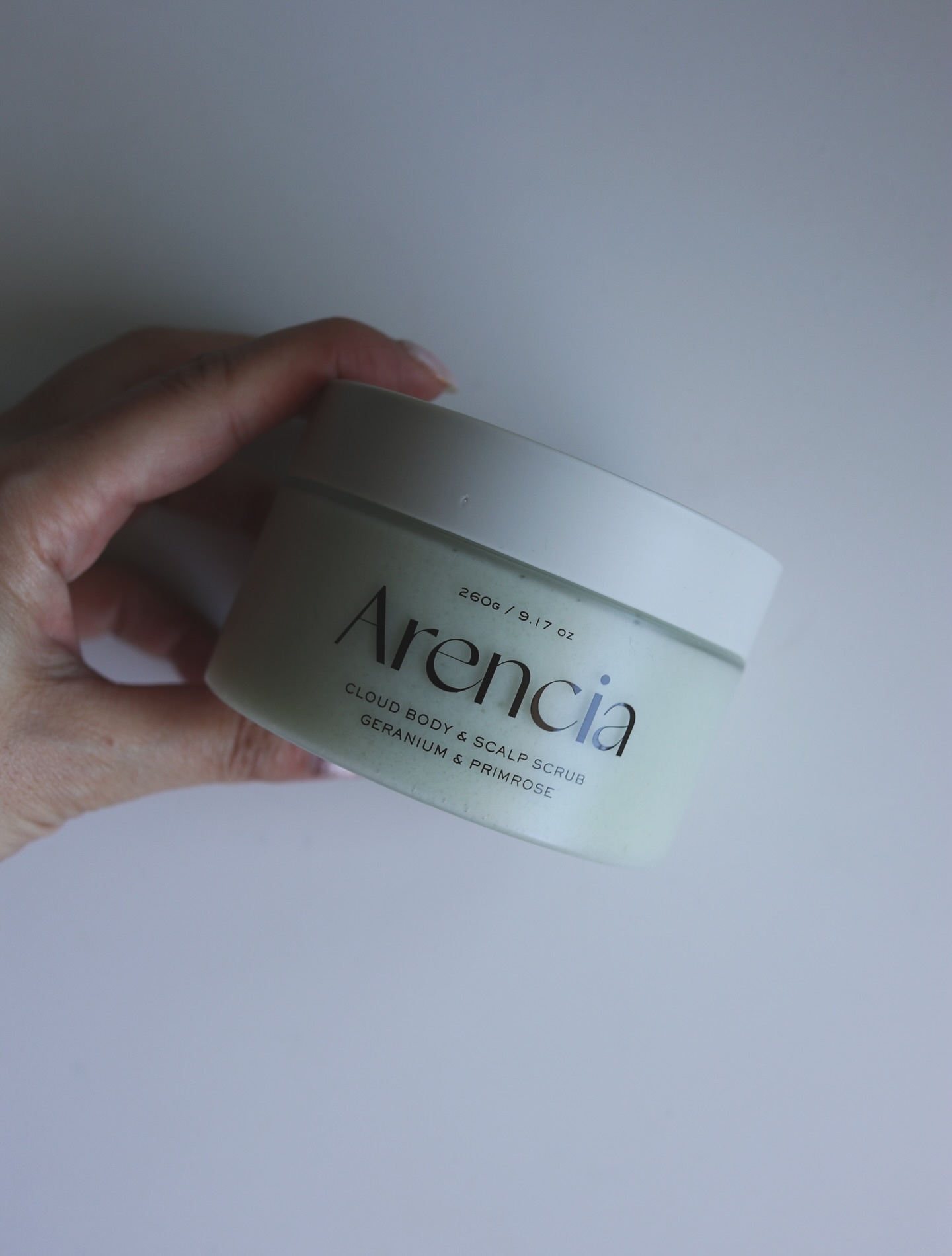フレッシュクラウドスクラブ ゼラニウム&プリムローズ/アレンシア/ボディスクラブを使ったクチコミ（1枚目）