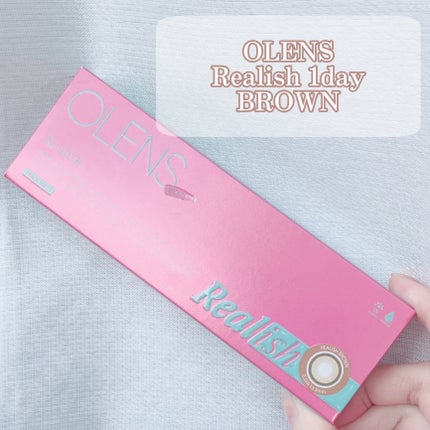Realish 1day/OLENS/ワンデー(1DAY)カラコンを使ったクチコミ(4枚目)
