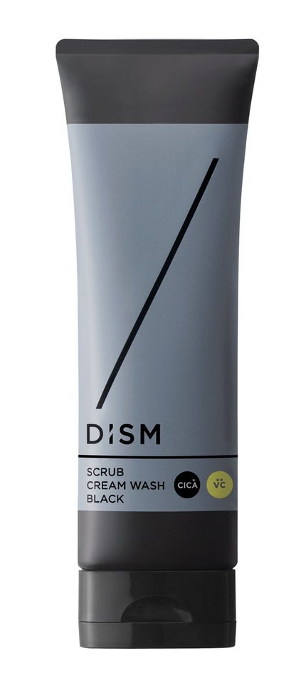 DISM ディズム スクラブクリームウォッシュ ブラック