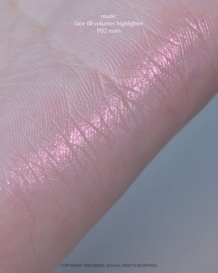 フェイスフィルボリューマーハイライター/mude/パウダーハイライトを使ったクチコミ(8枚目)