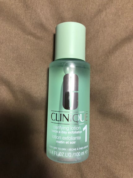 クラリファイング ローション 1/CLINIQUE/拭き取り化粧水を使ったクチコミ(1枚目)