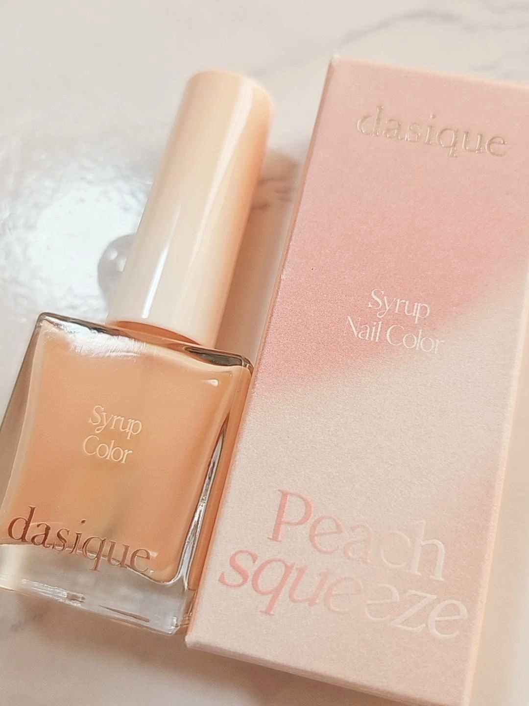 シロップネイルカラー/dasique/マニキュアを使ったクチコミ（1枚目）