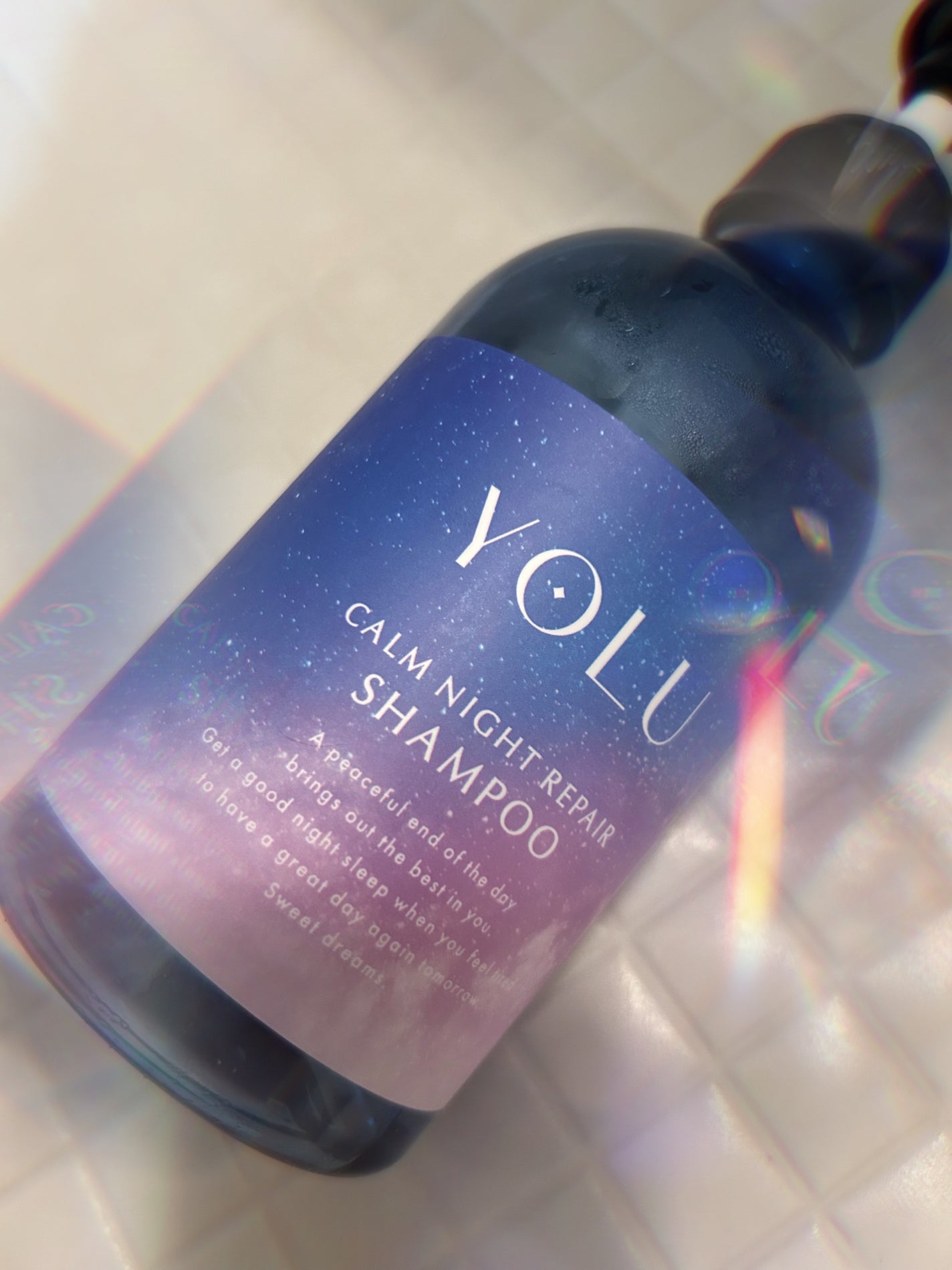 カームナイトリペアシャンプー/トリートメント/YOLU/シャンプー・コンディショナーを使ったクチコミ(1枚目)