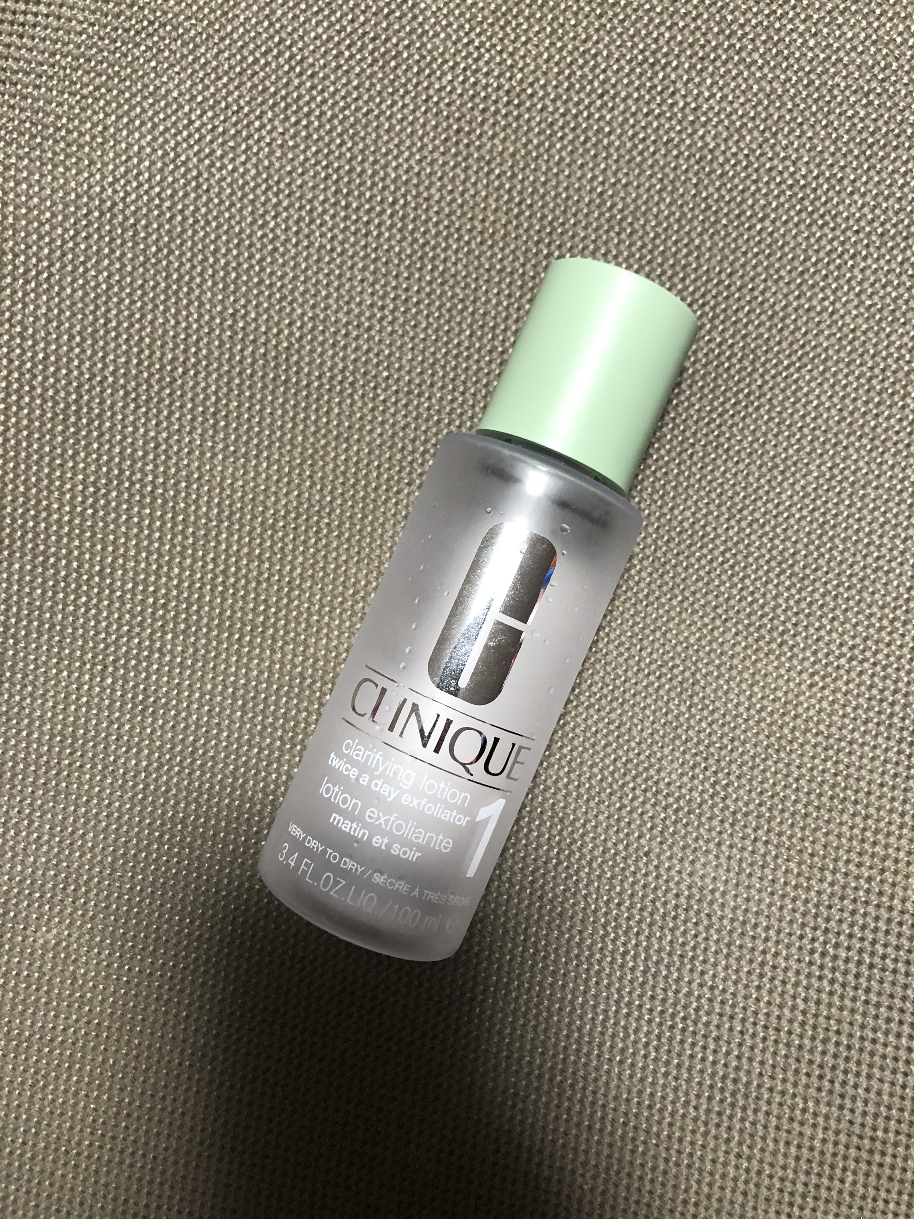 にゃりのクチコミ「CLINIQUE　クラリファイング ローション 1　100ml


何本もリピしてるクリニーク.....」（3枚目）