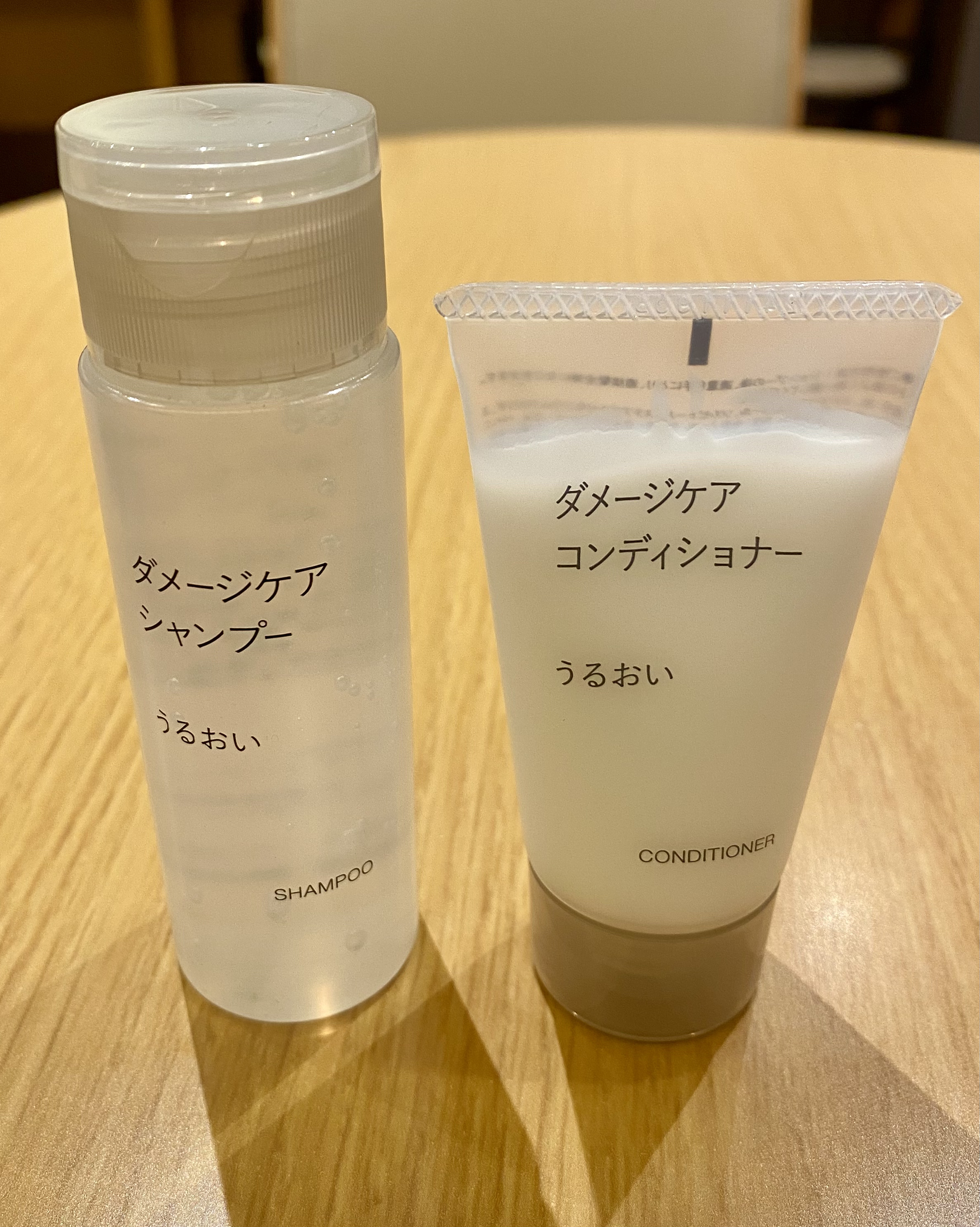 ダメージケア シャンプー うるおい/コンディショナー うるおい/無印良品/市販シャンプーを使ったクチコミ（1枚目）