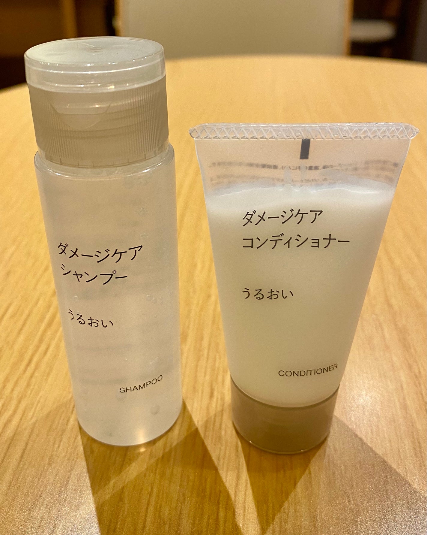 ダメージケア シャンプー うるおい/コンディショナー うるおい/無印良品/市販シャンプーを使ったクチコミ(1枚目)