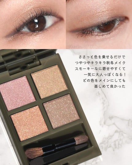 アディクション ホリデーアディクション アイシャドウ パレット + “スルー ザ グラス”/ADDICTION/アイシャドウパレットを使ったクチコミ(6枚目)