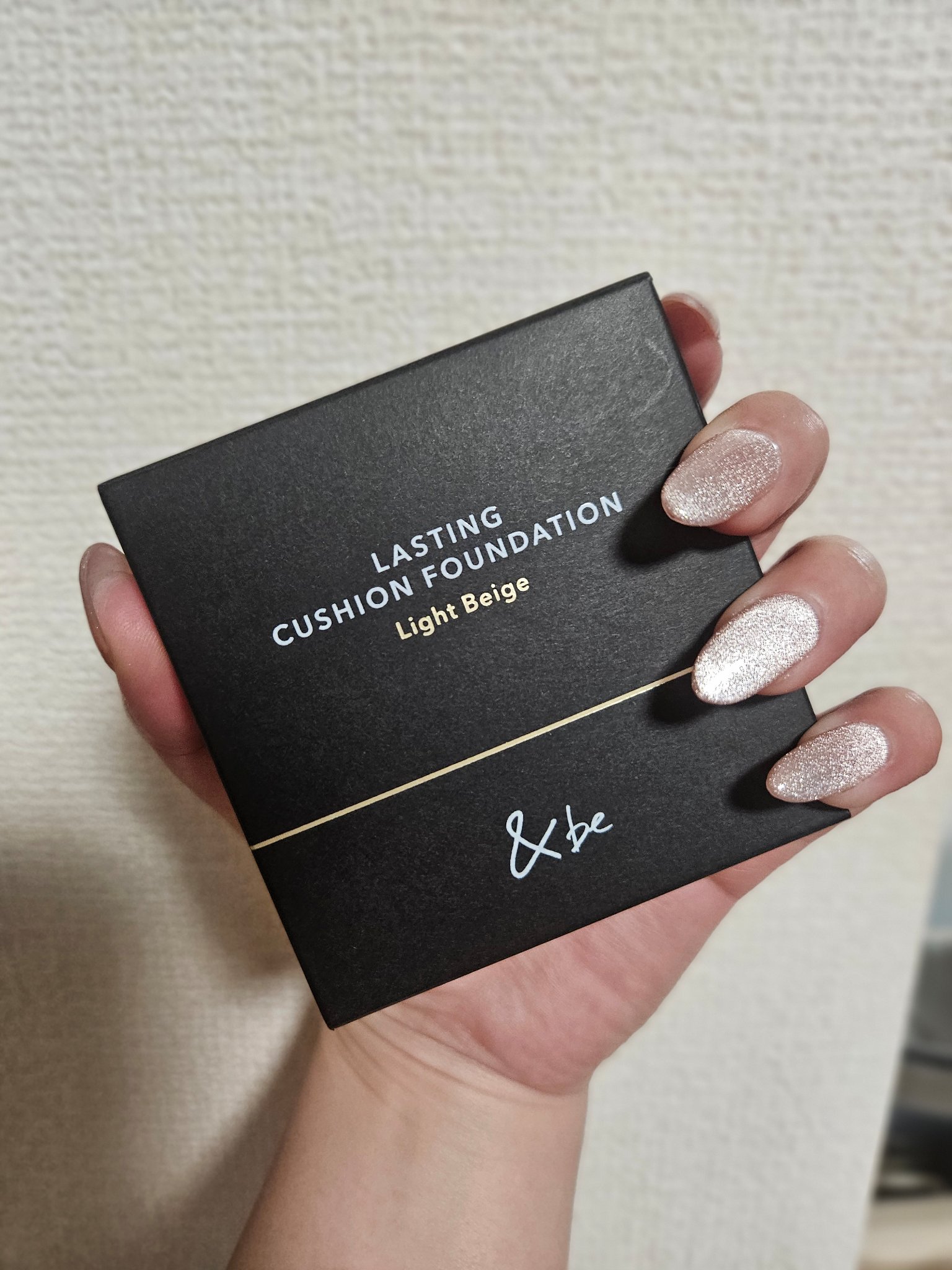 ＆be ラスティングクッションファンデーション/＆be/クッションファンデーションを使ったクチコミ（1枚目）