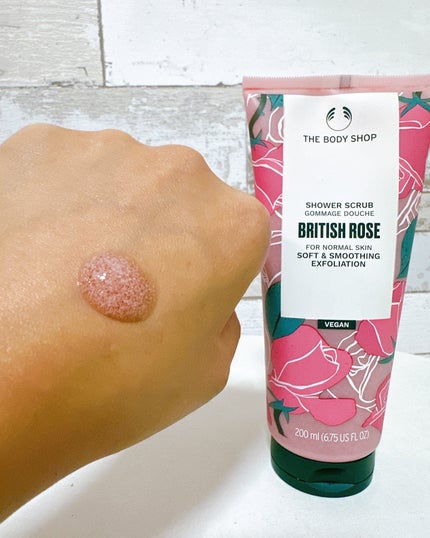 シャワースクラブ BR/THE BODY SHOP/ボディスクラブを使ったクチコミ(2枚目)