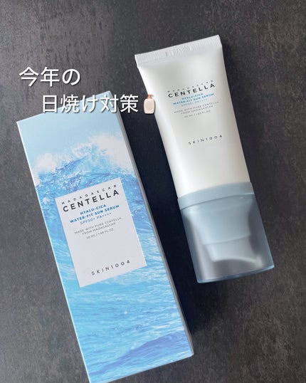 ヒアルーシカ ウォーターフィット サンセラム/SKIN1004/日焼け止めローションを使ったクチコミ(1枚目)