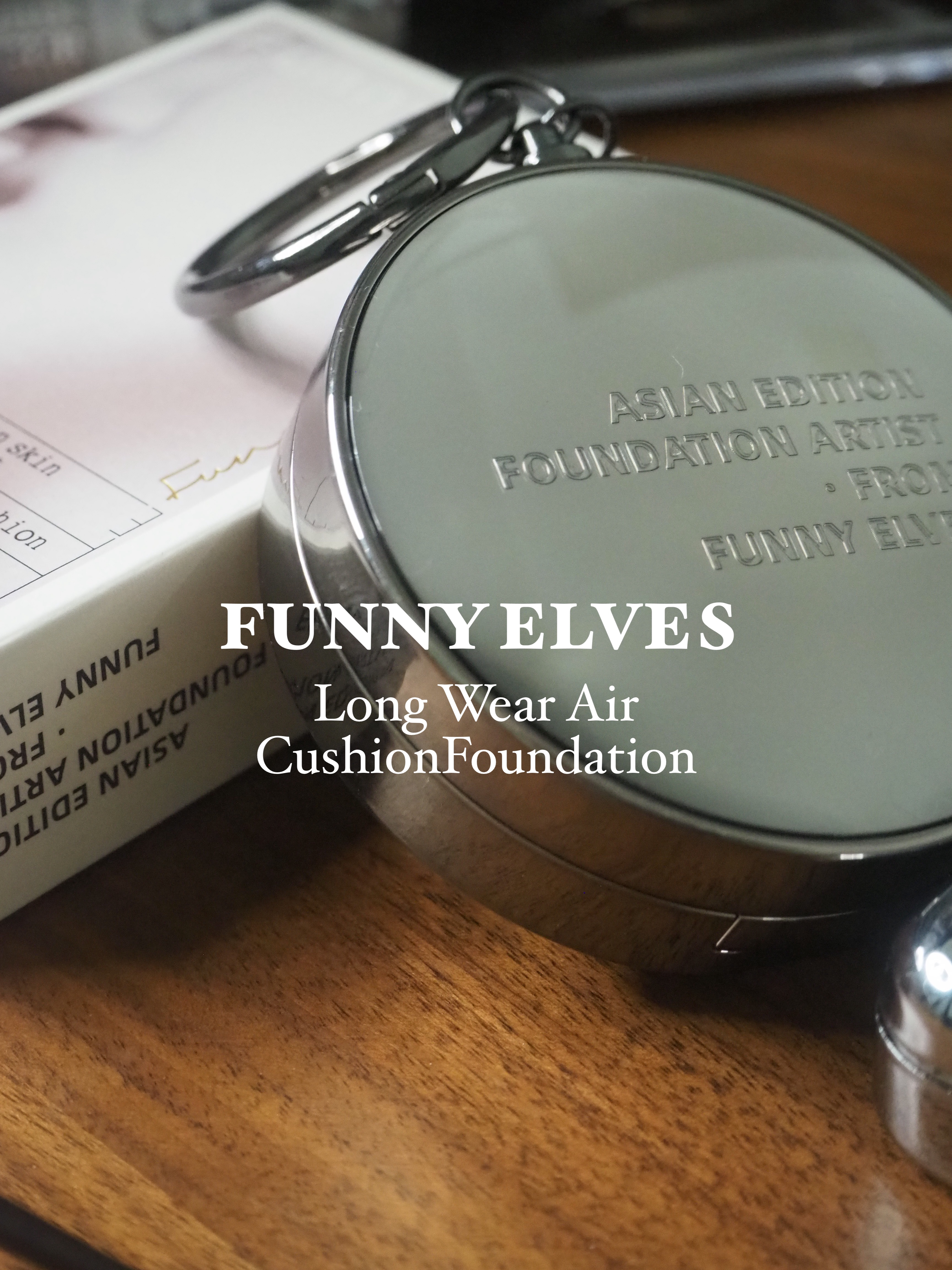 ロングウェア エア クッションファンデーション E02/FUNNY ELVES方里/クッションファンデーションを使ったクチコミ（1枚目）