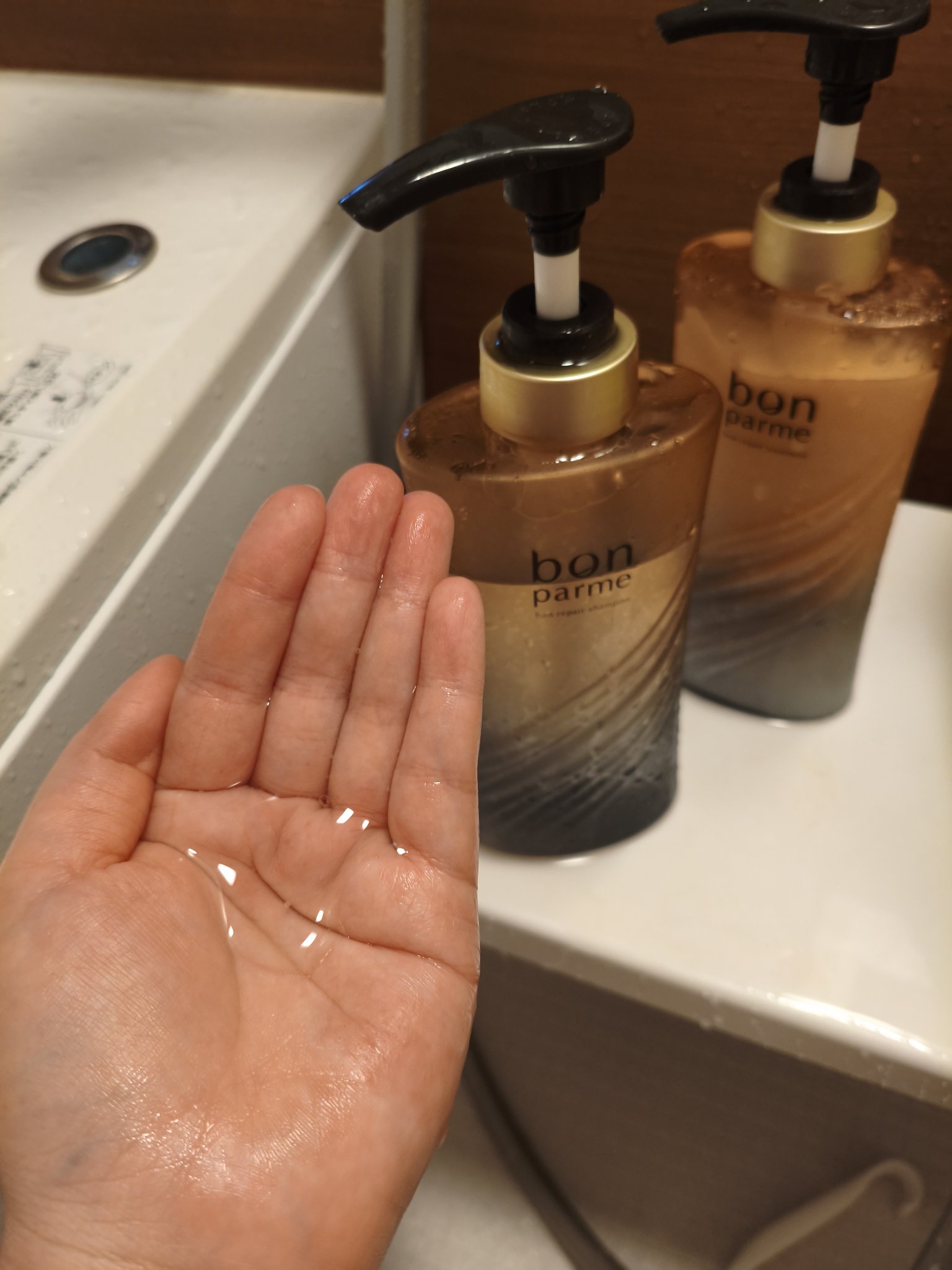 ボンリペア シャンプー/トリートメント/bonparme/シャンプー・コンディショナーを使ったクチコミ（3枚目）