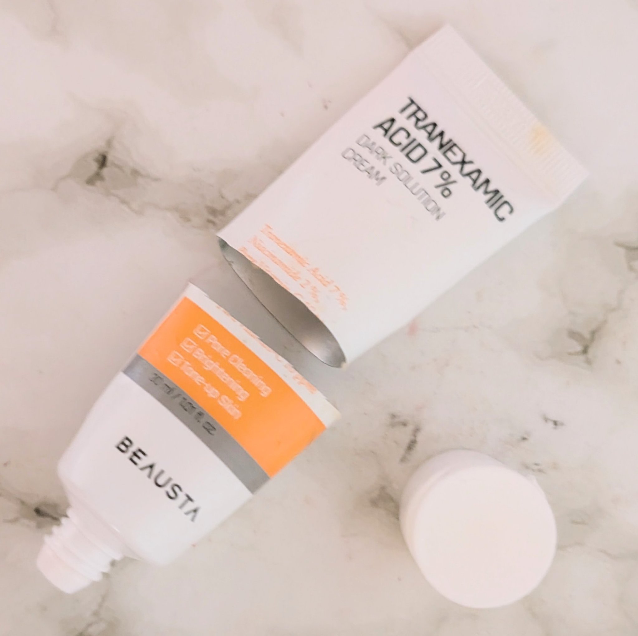 トラネキサム酸7%ダークソリューションクリーム/BEAUSTA/フェイスクリームを使ったクチコミ（1枚目）