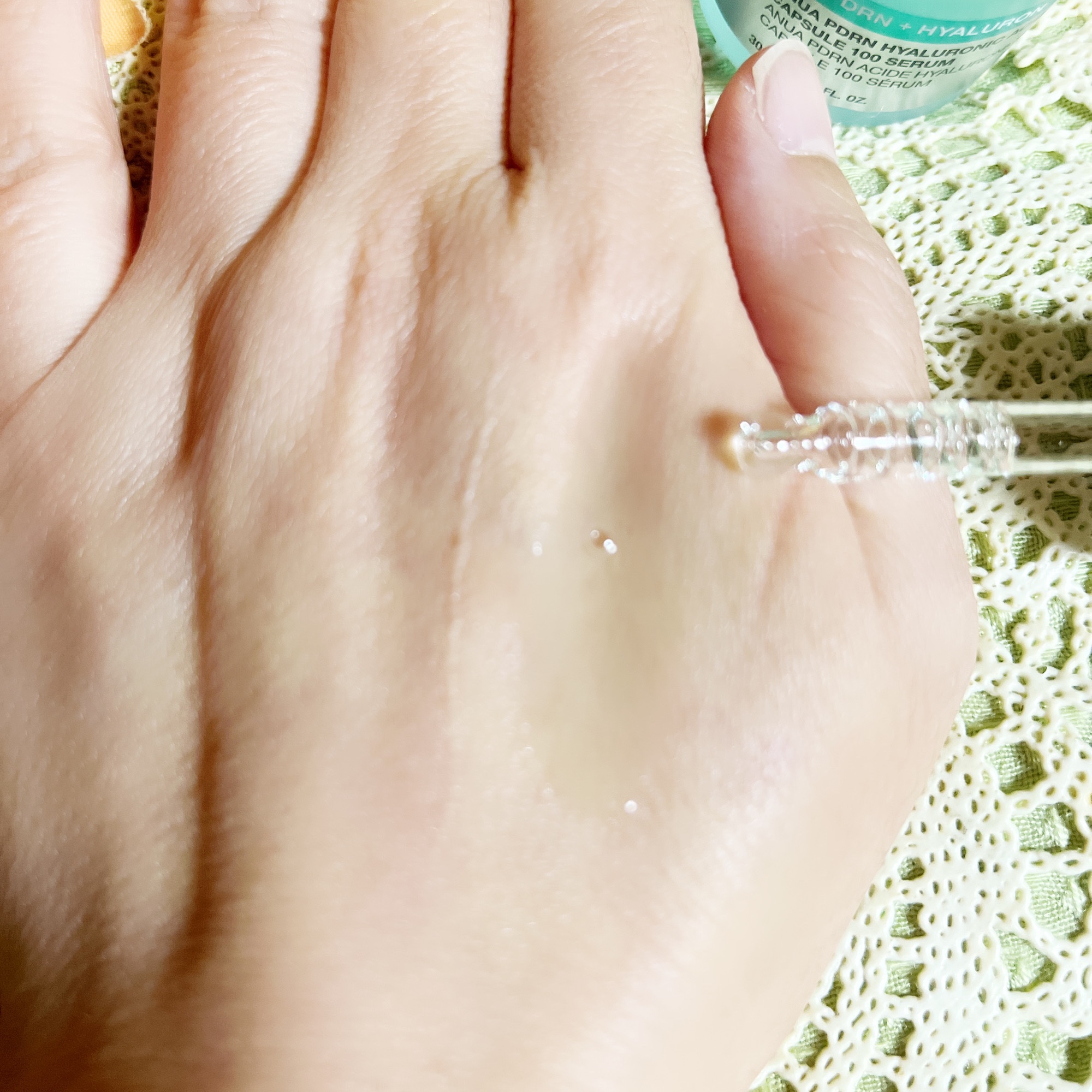 PDRNヒアルロン酸カプセル100セラム/Anua/美容液を使ったクチコミ（3枚目）