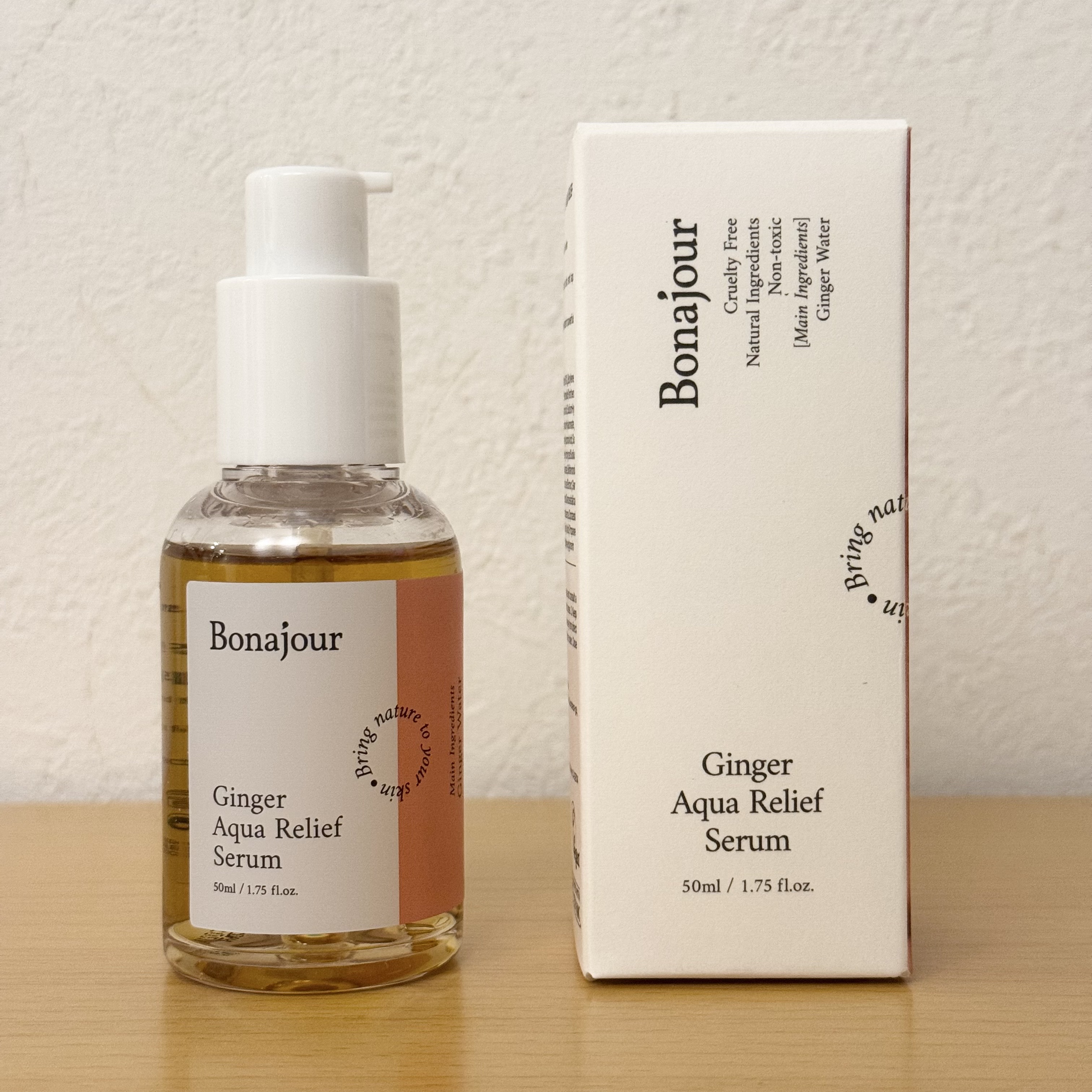 ジンジャーアクアリリーフセラム/Bonajour/美容液を使ったクチコミ（1枚目）