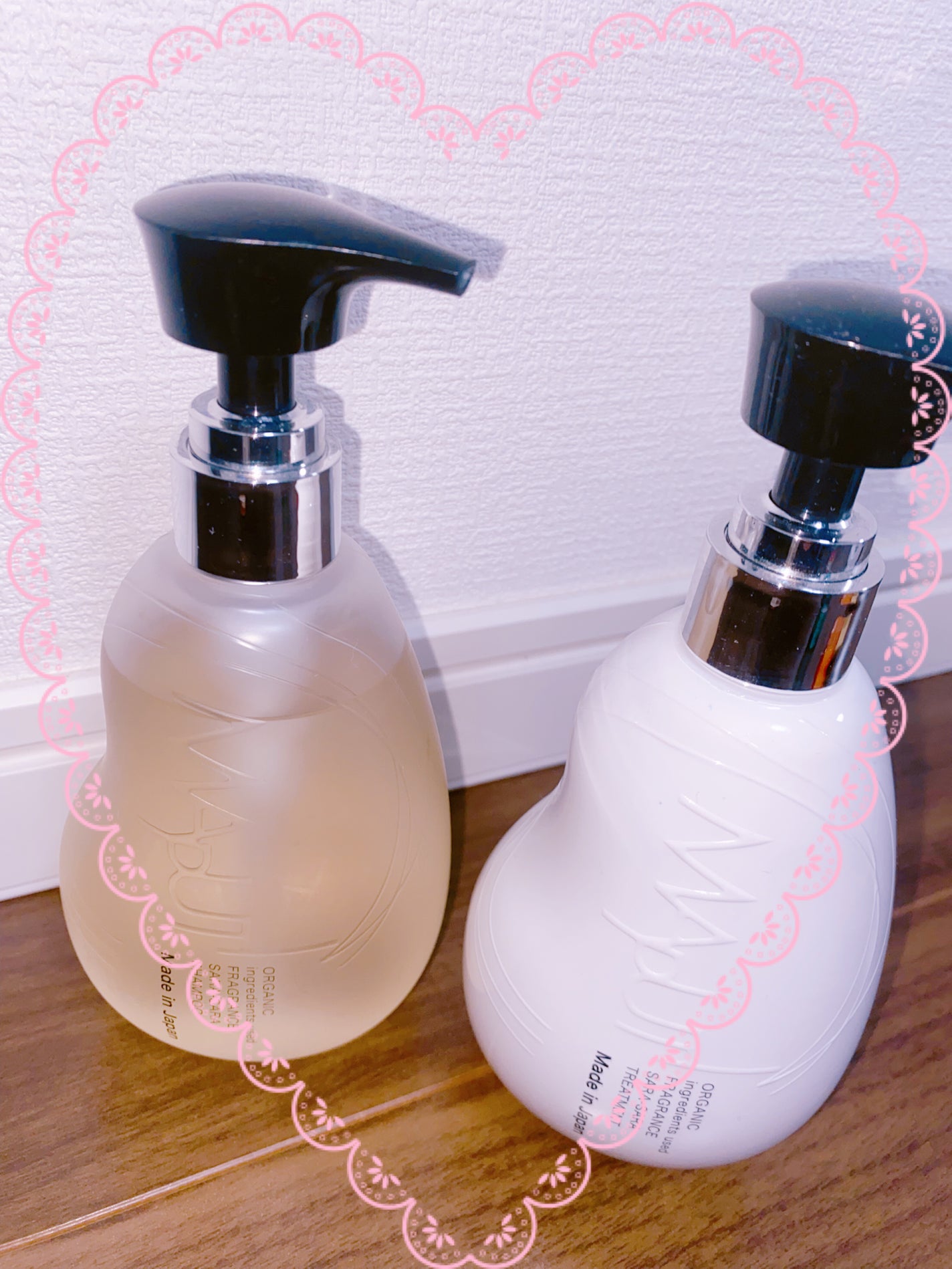 オーガニックフレグランスサラサラシャンプー/トリートメント MAPUTI/MAPUTI/シャンプー・コンディショナーを使ったクチコミ(1枚目)