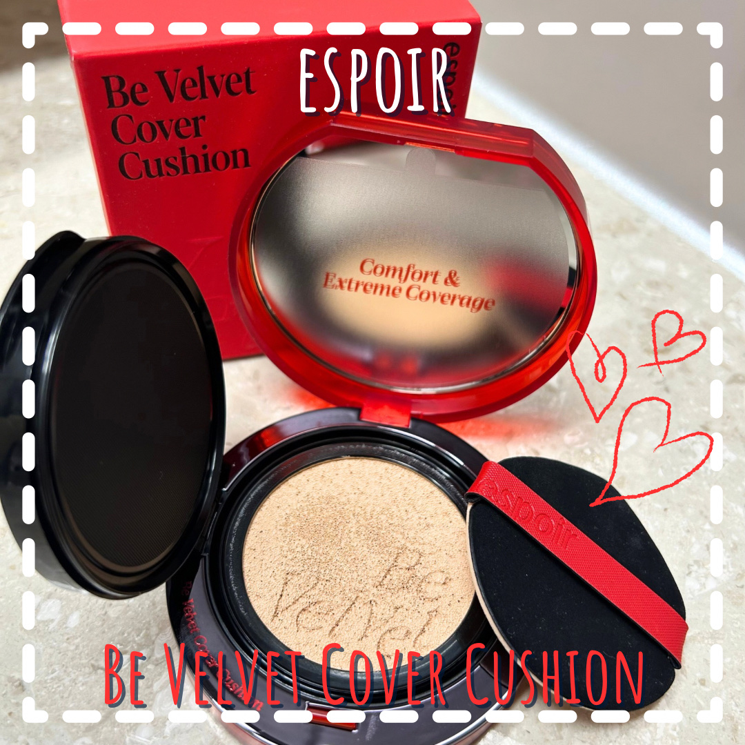ビーベルベットカバークッション/espoir/クッションファンデーションを使ったクチコミ（1枚目）