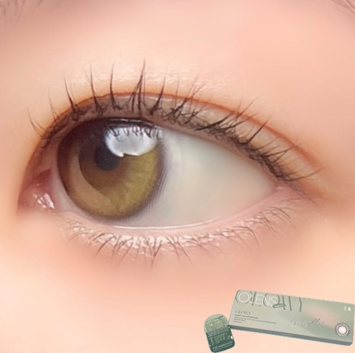 Glowy 1day/OLENS/ワンデー(1DAY)カラコンを使ったクチコミ(6枚目)