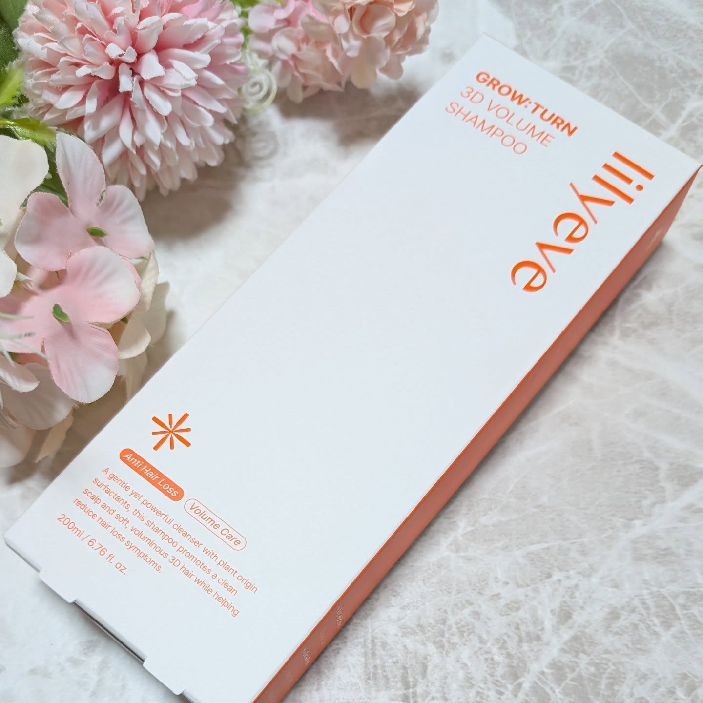 グローターン 3Dボリュームシャンプー/リリーイブ/市販シャンプーを使ったクチコミ（1枚目）