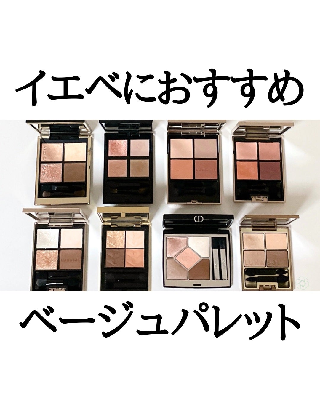 スキンモデリングアイズ/LUNASOL/アイシャドウパレットを使ったクチコミ(1枚目)