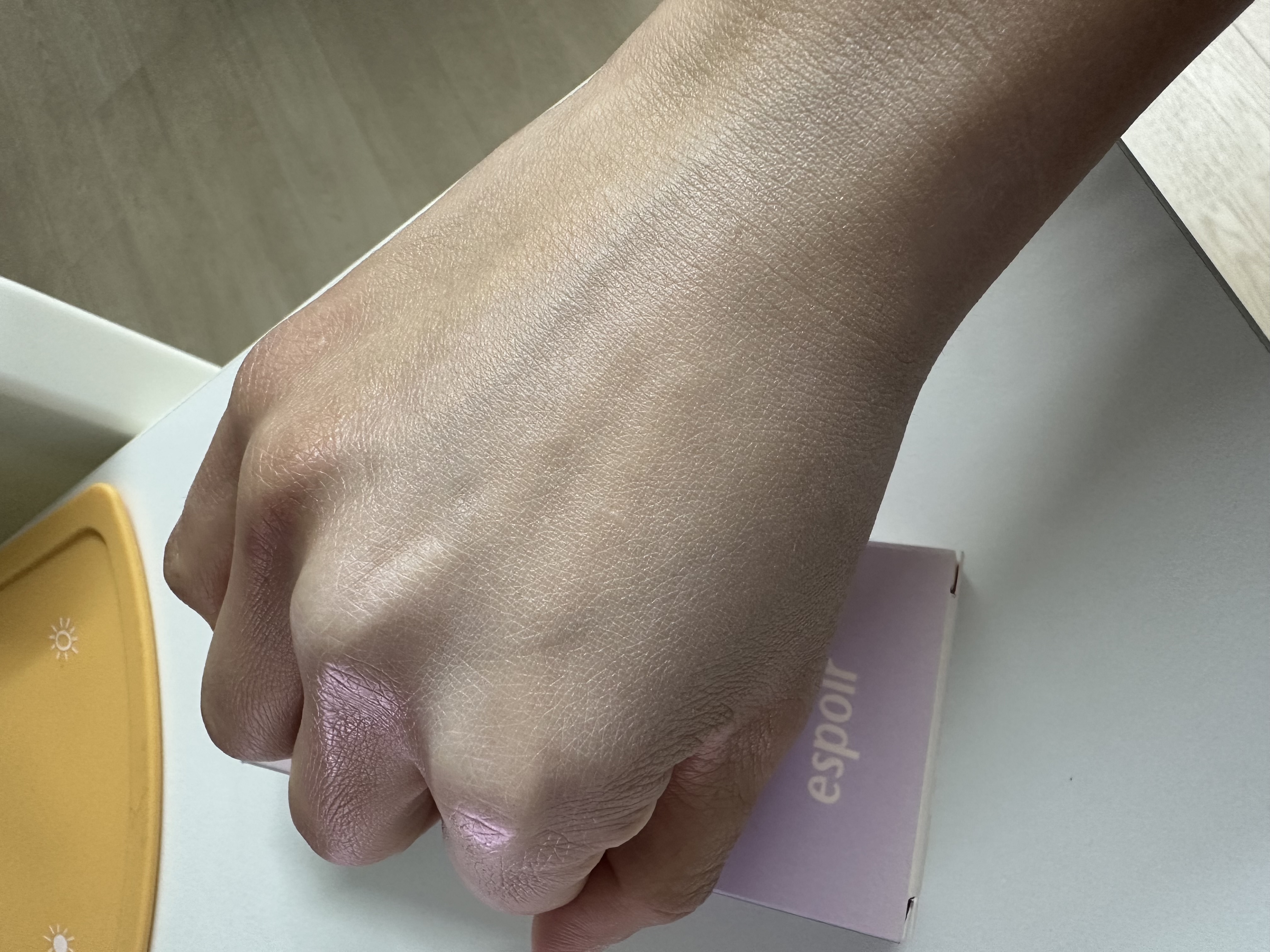 ウォータースプラッシュサンクリーム トーンアップラスティング/espoir/日焼け止めクリームを使ったクチコミ（3枚目）