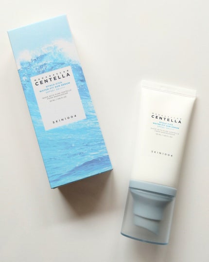 ヒアルーシカ ウォーターフィット サンセラム/SKIN1004/日焼け止めローションを使ったクチコミ(1枚目)