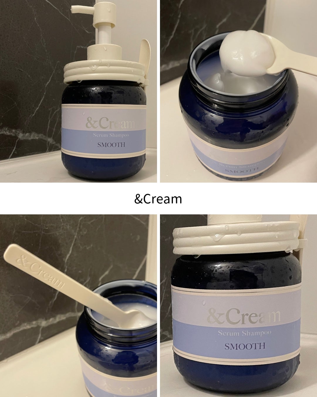 アンドクリーム セラムシャンプー スムース/&Cream/市販シャンプーを使ったクチコミ(2枚目)