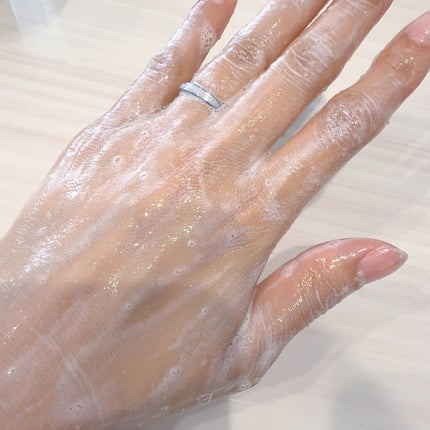 フレッシュクラウドスクラブ ゼラニウム&プリムローズ/アレンシア/ボディスクラブを使ったクチコミ(5枚目)