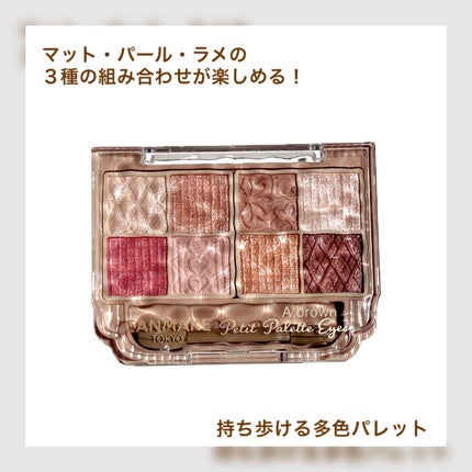 プティパレットアイズ/キャンメイク/パウダーアイシャドウを使ったクチコミ(3枚目)