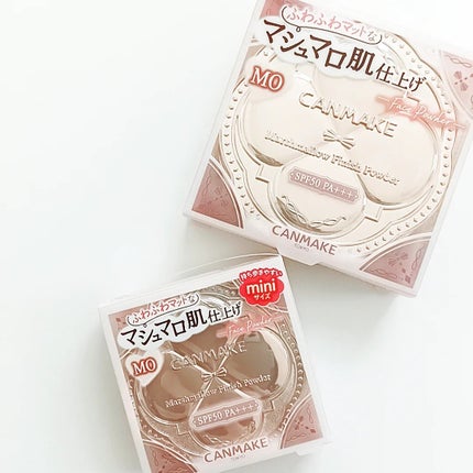 マシュマロフィニッシュパウダー/キャンメイク/プレストパウダーを使ったクチコミ(5枚目)