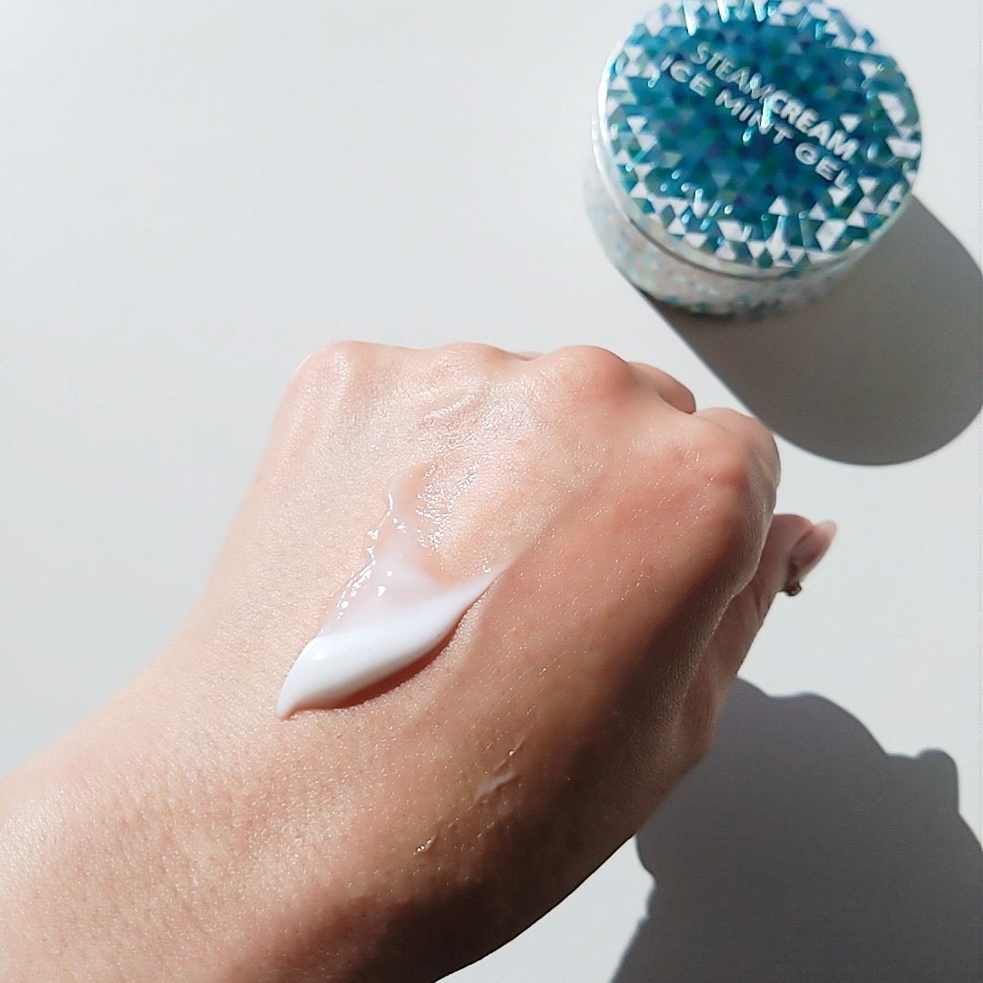 スチームクリーム アイスミント ジェル/STEAMCREAM/ボディローションを使ったクチコミ(3枚目)