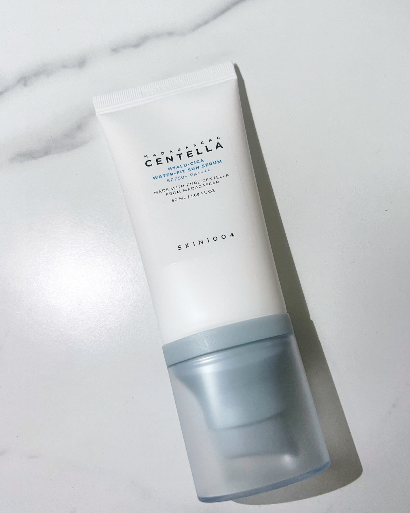 ヒアルーシカ ウォーターフィット サンセラム/SKIN1004/日焼け止めローションを使ったクチコミ(2枚目)