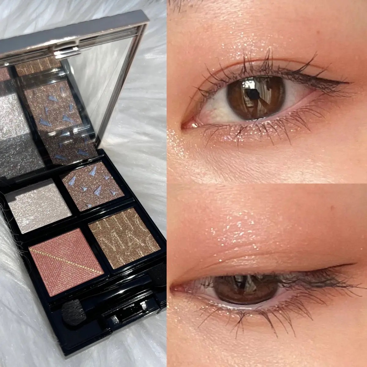 カスタマイズアイカラーアソート/マキアージュ/アイシャドウパレットを使ったクチコミ（3枚目）