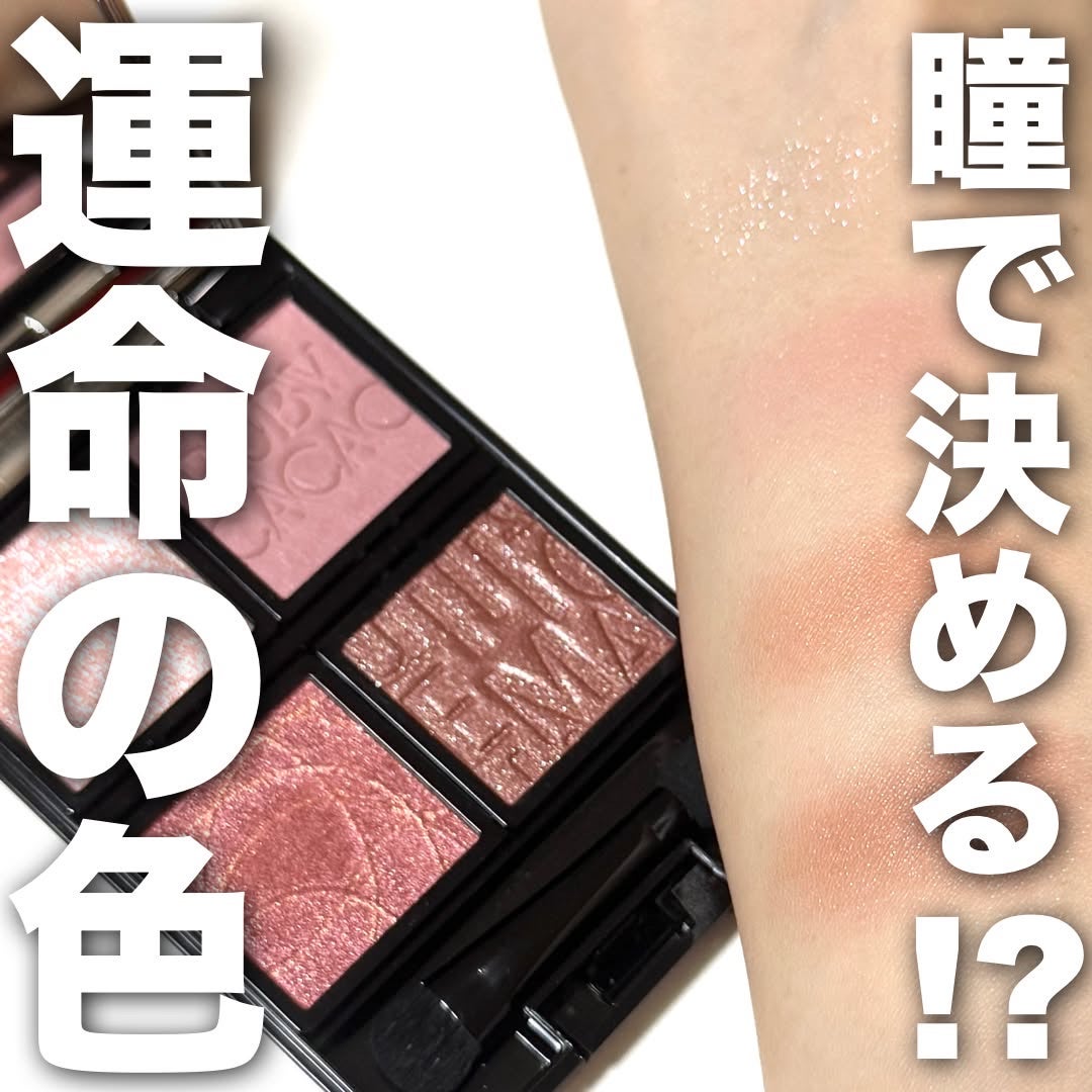 ドラマティックアイカラー (パウダー)/(クリーム)/マキアージュ/アイシャドウパレットを使ったクチコミ(1枚目)