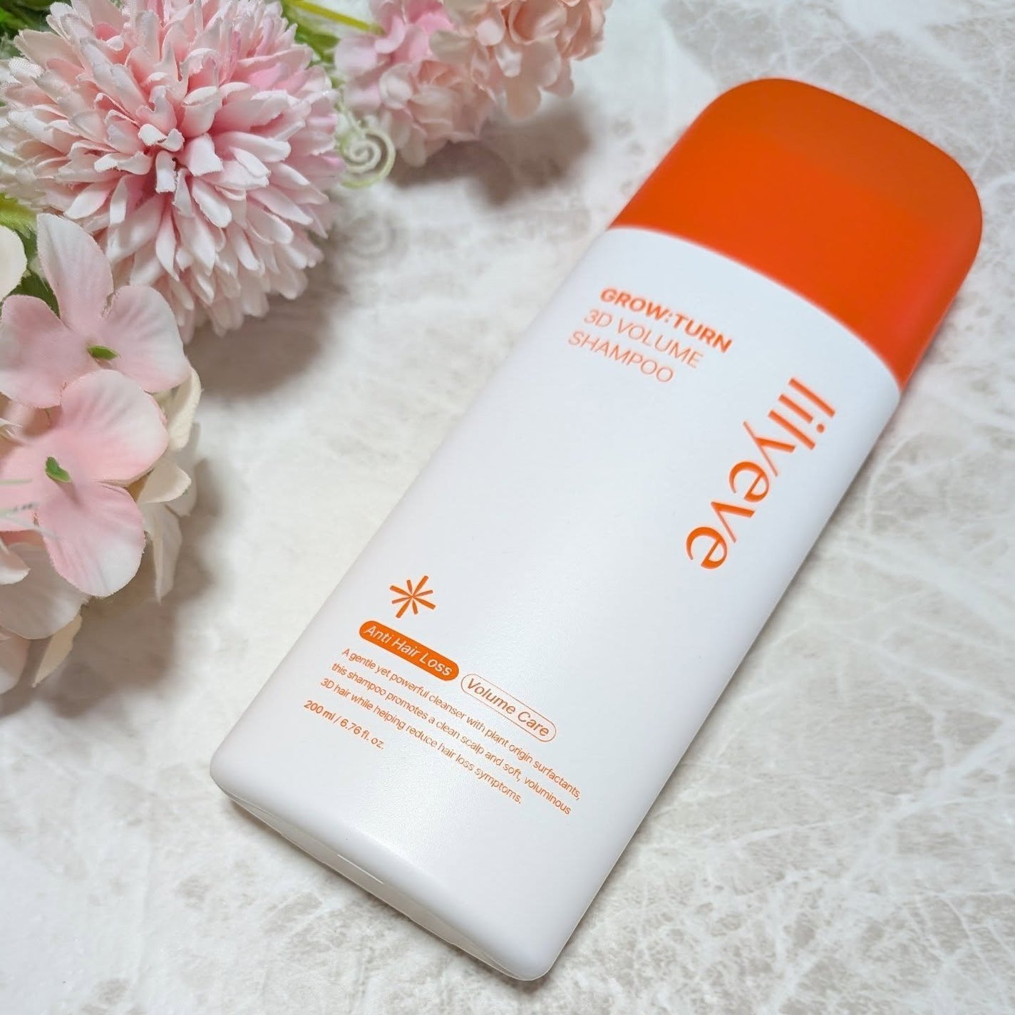 グローターン 3Dボリュームシャンプー/リリーイブ/市販シャンプーを使ったクチコミ(2枚目)