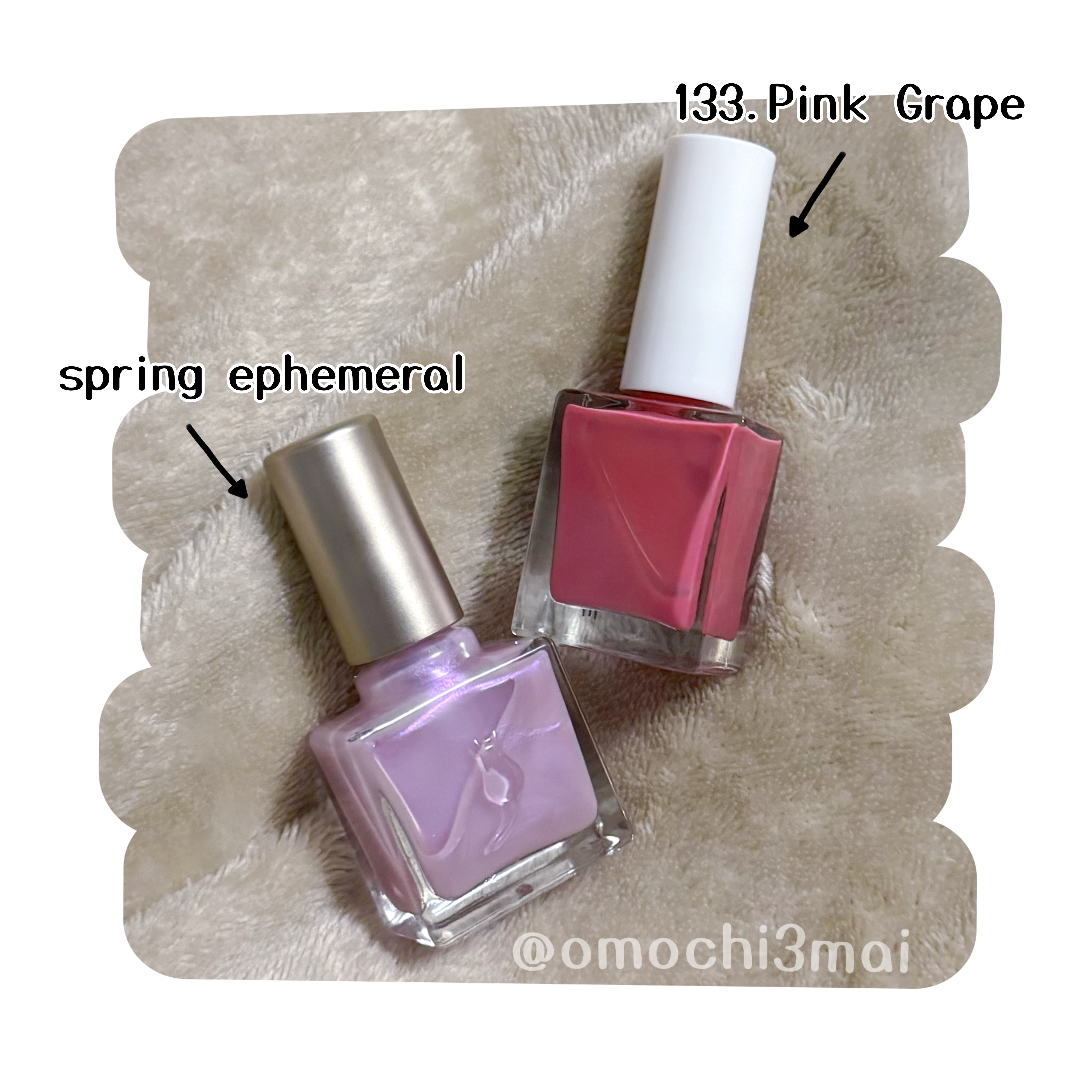 ネイルガン/wakemake/マニキュアを使ったクチコミ（2枚目）