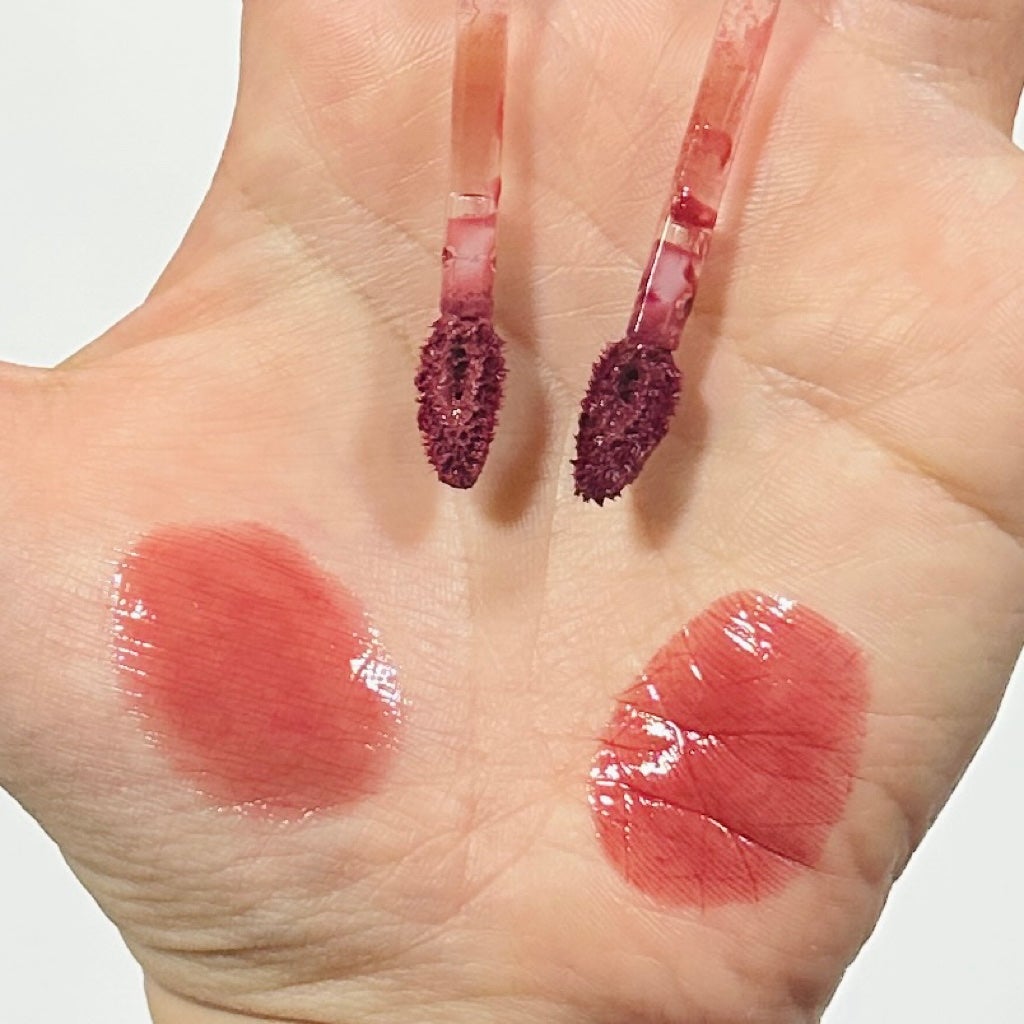 ムードインハンサーウォーターリキッドグロウ/hince/口紅を使ったクチコミ(4枚目)