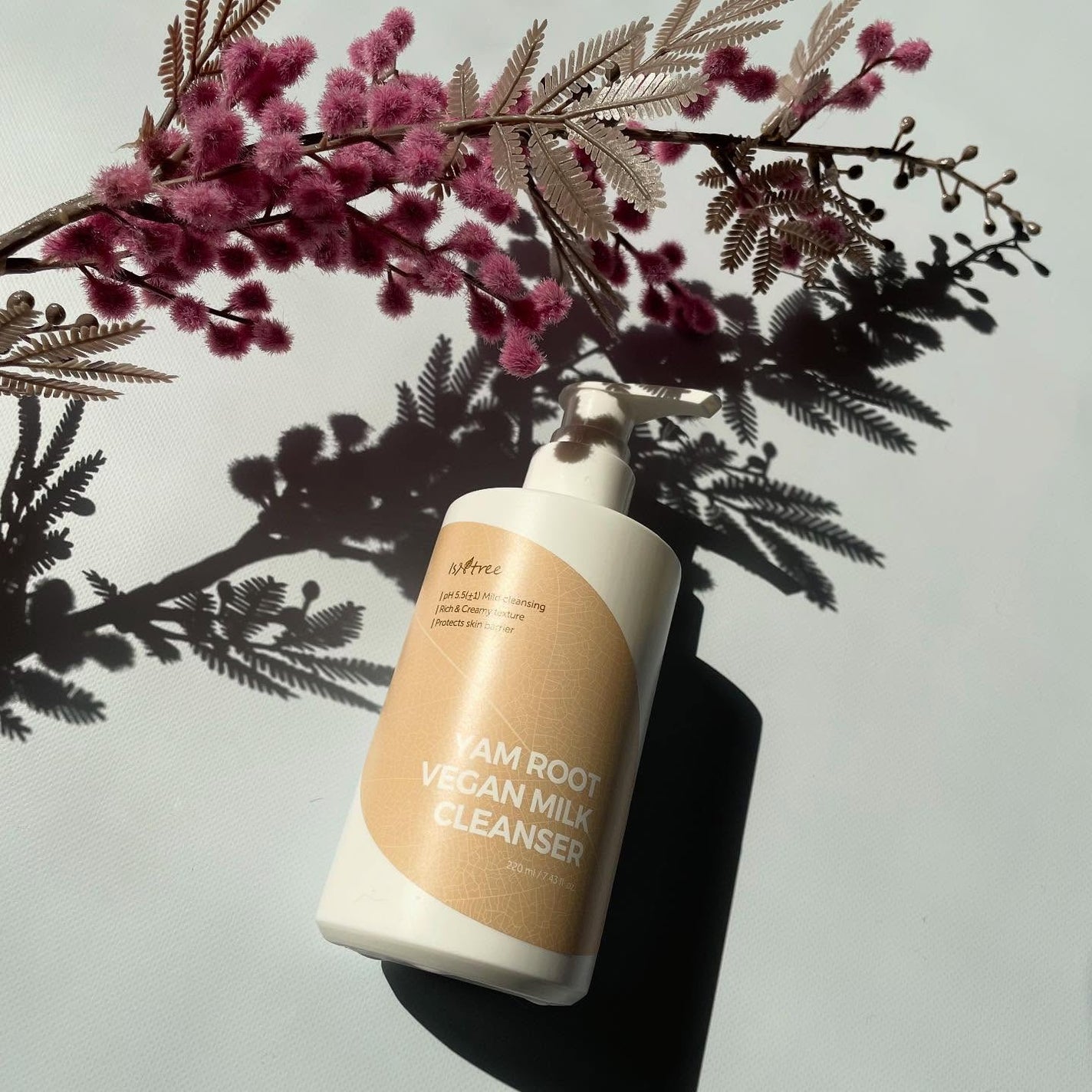 Yam Rootヴィーガンミルククレンザー/Isntree/ミルククレンジングを使ったクチコミ(5枚目)