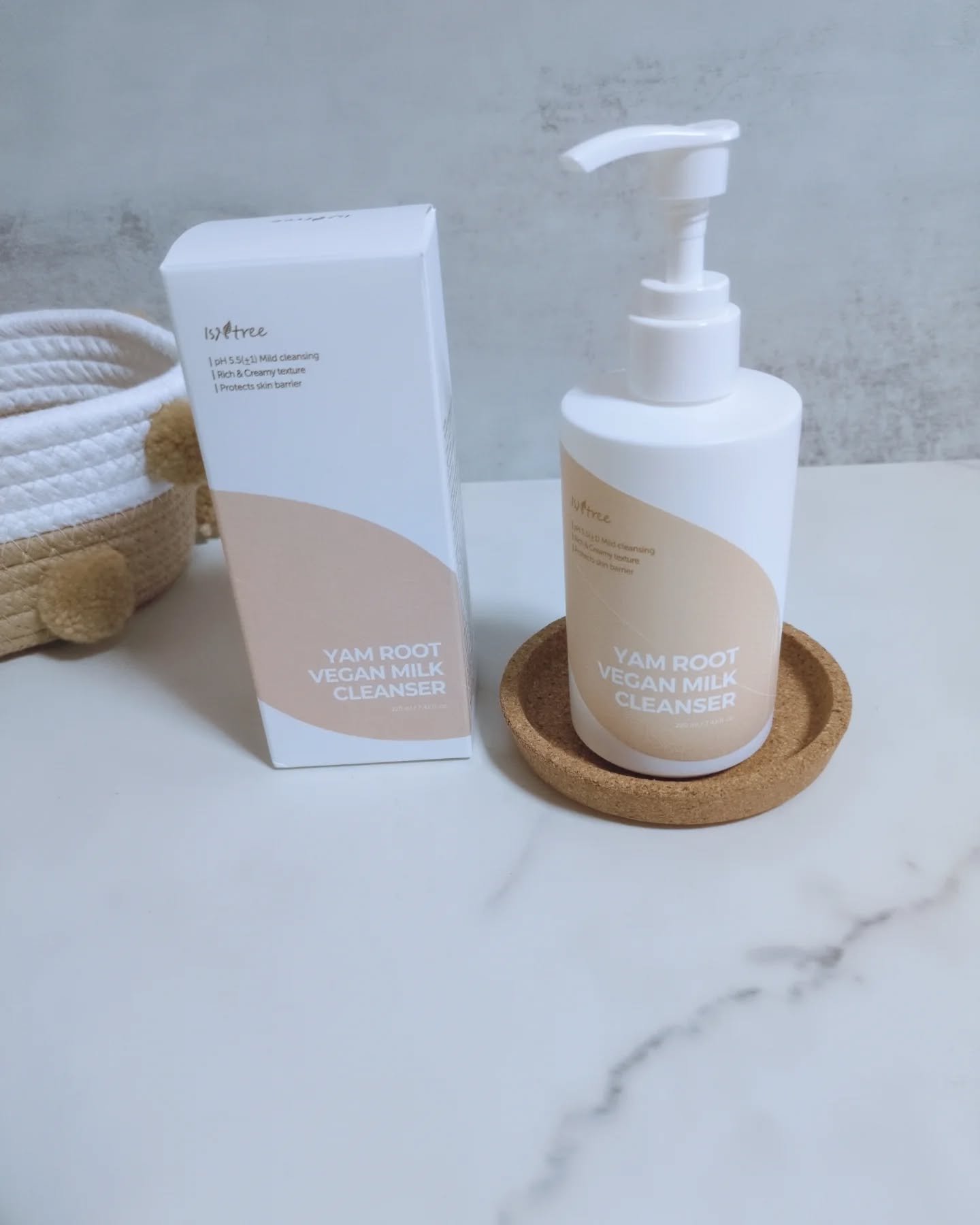 	Yam Rootヴィーガンミルククレンザー/Isntree/ミルククレンジングを使ったクチコミ（2枚目）