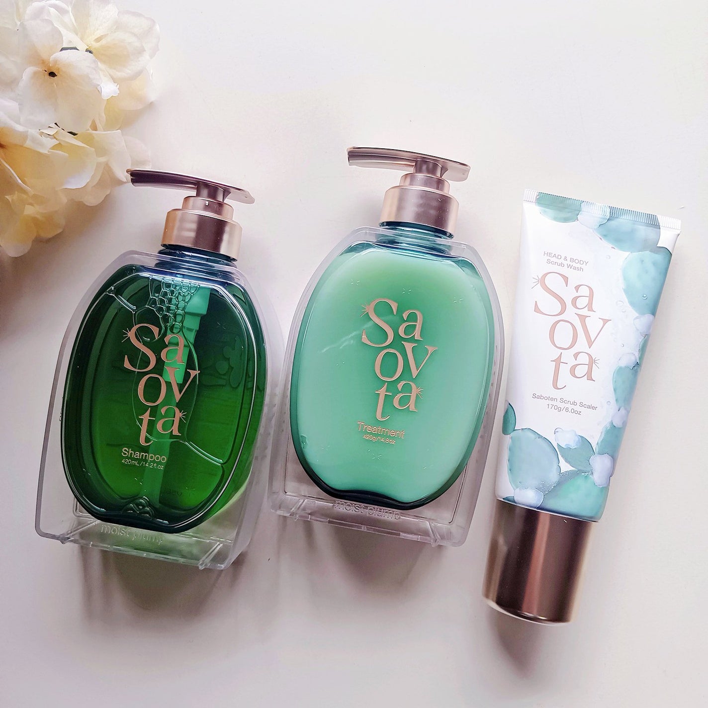 サボンドサボタ モイストプランプシャンプー/ヘアトリートメント/Savon du Savota/シャンプー・コンディショナーを使ったクチコミ(1枚目)