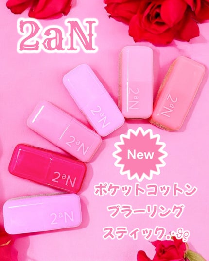 ポケットコットンブラーリングスティック/2aN/ジェル・クリームチークを使ったクチコミ(1枚目)