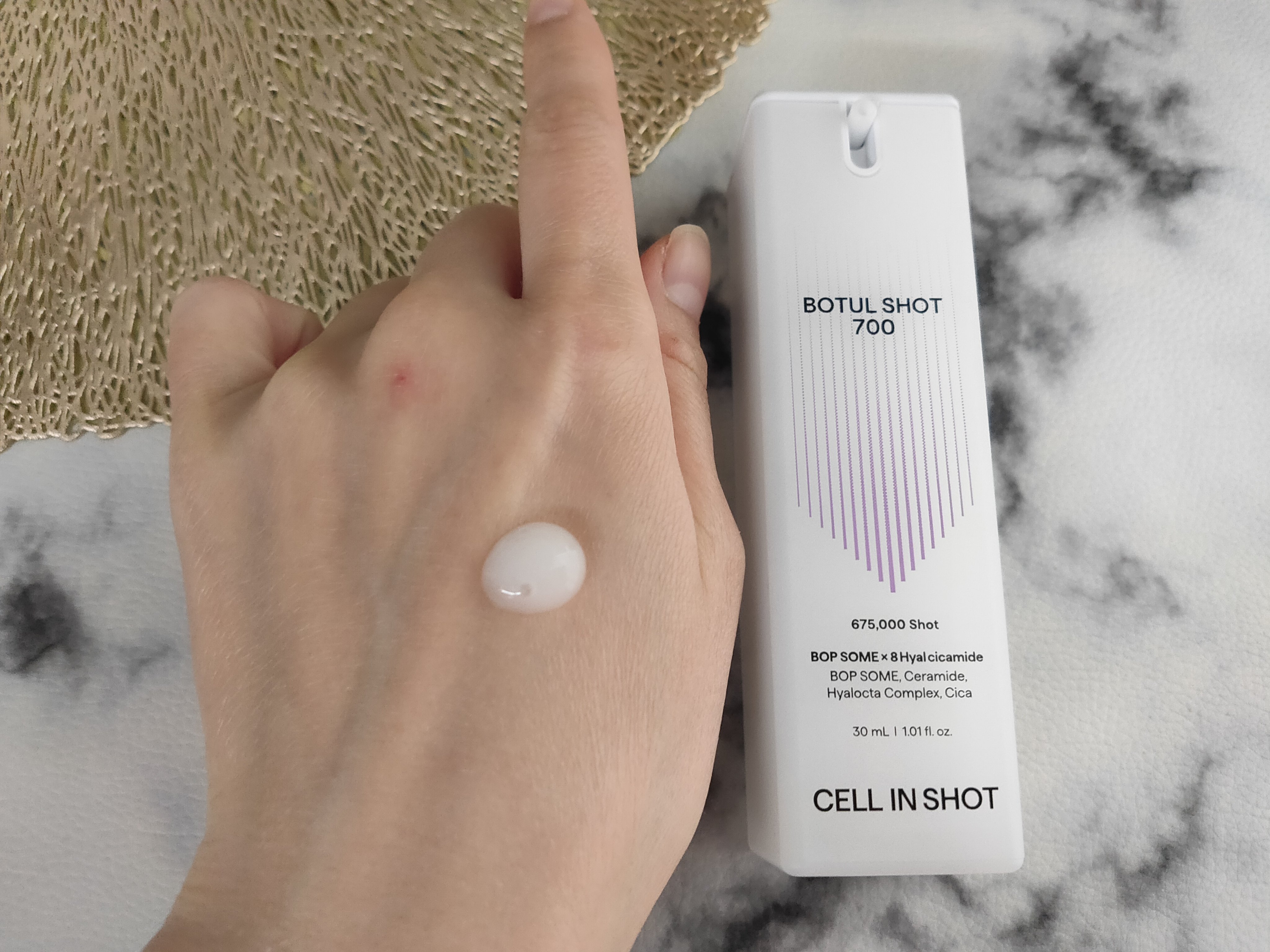 ボツルショット700/CELLINSHOT/ブースター・導入液を使ったクチコミ（3枚目）