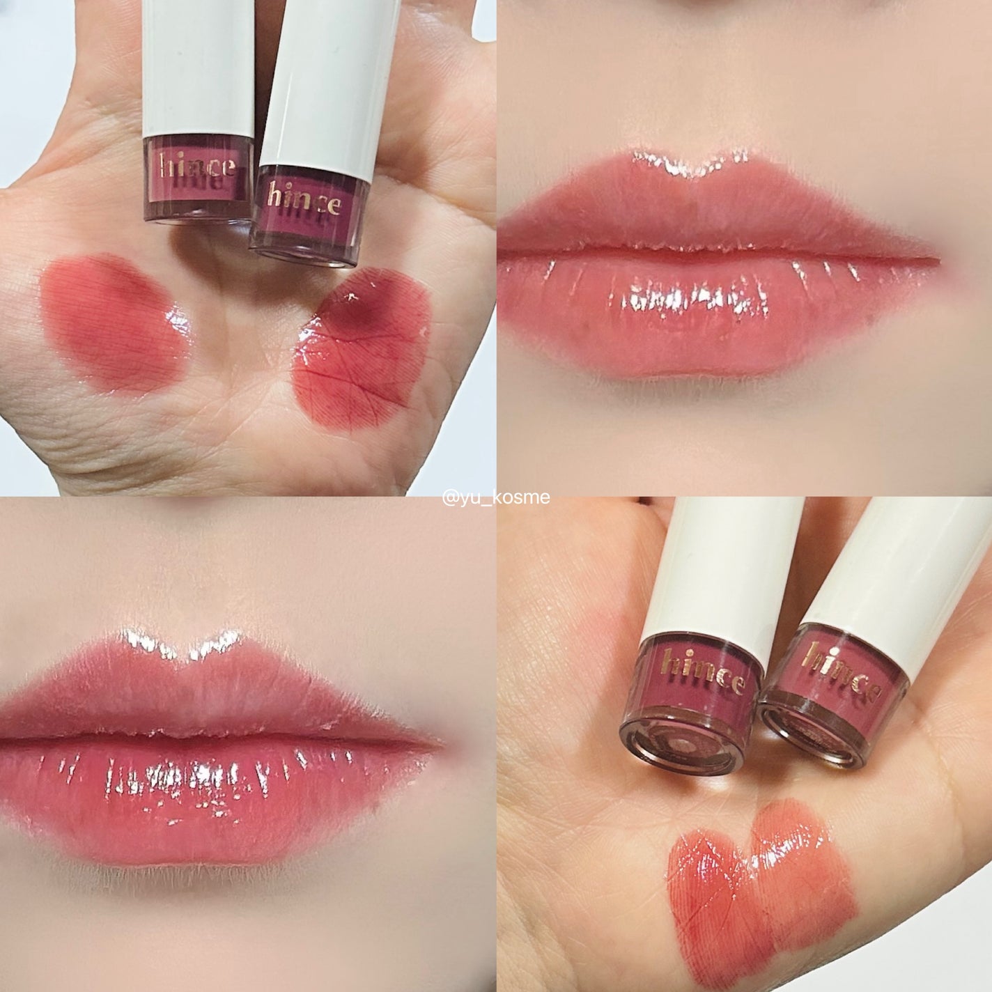 ムードインハンサーウォーターリキッドグロウ/hince/口紅を使ったクチコミ(5枚目)