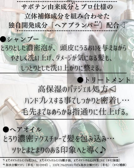 サボンドサボタ モイストプランプシャンプー/ヘアトリートメント/Savon du Savota/シャンプー・コンディショナーを使ったクチコミ(2枚目)