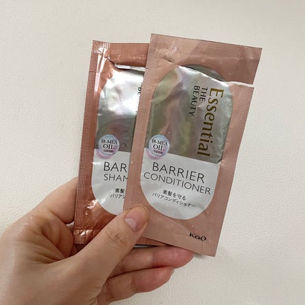 ザビューティ 髪のキメ美容素髪を守る バリアシャンプー/コンディショナー/エッセンシャル/シャンプー・コンディショナーを使ったクチコミ(1枚目)