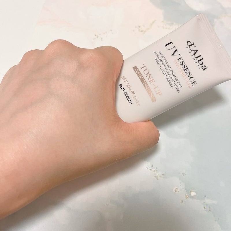 ウォータフルトーンアップサンクリーム/ダルバ/日焼け止めクリームを使ったクチコミ(4枚目)