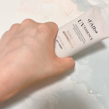 ウォータフルトーンアップサンクリーム/ダルバ/日焼け止めクリームを使ったクチコミ(4枚目)